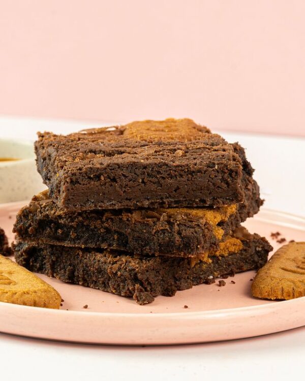 Lotus Biscoff Brownie